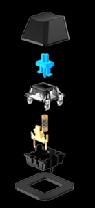 MSI Vigor GK30 WHITE Gaming Keyboard